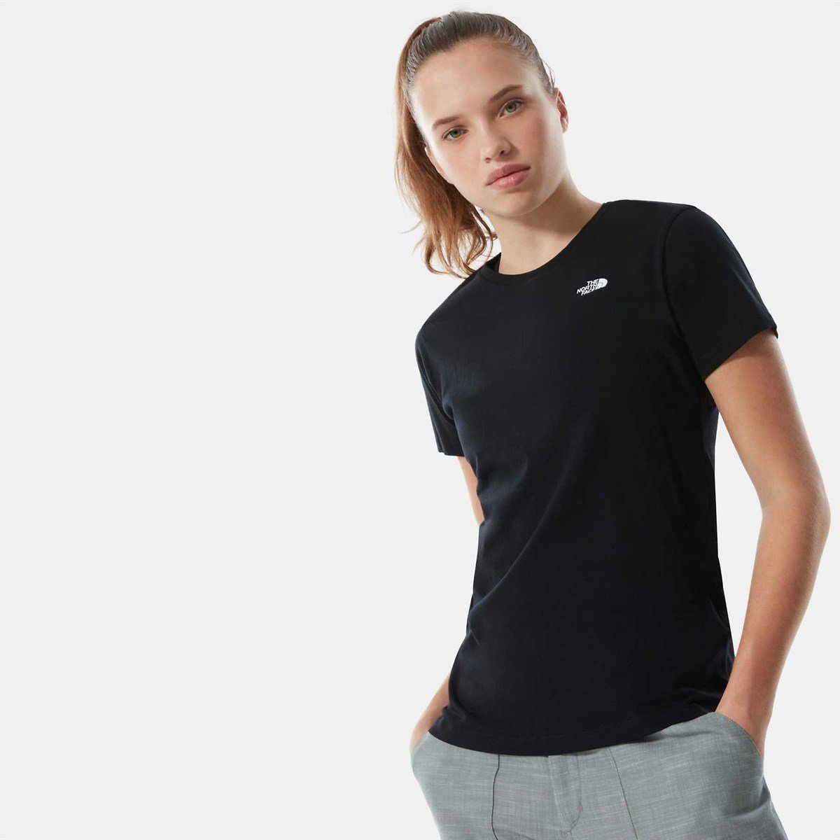 The North Face W S/S Sımple Dome Tee Kadın Tişört
