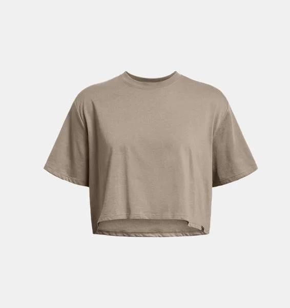 Under Armour Campus Boxy Crop Ss Kadın Tişört 1383644