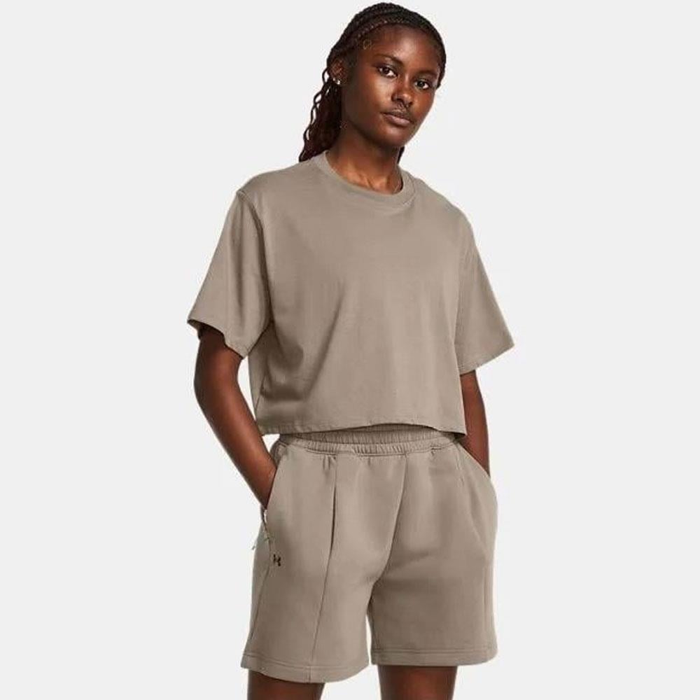 Under Armour Campus Boxy Crop Ss Kadın Tişört 1383644