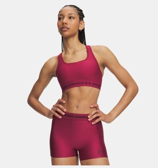 Under Armour Crossback Mid Bra Kadın Büstiyer 1361034