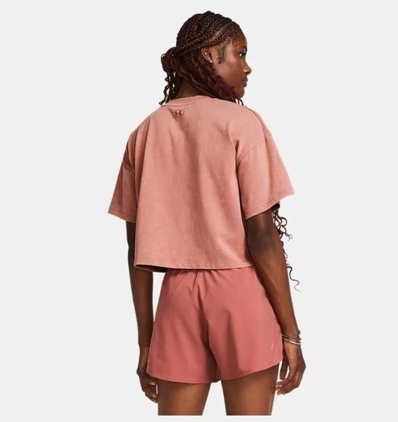 Under Armour Ua Hw Dusk To Dawn Crop Ss Kadın Tişört 1383048