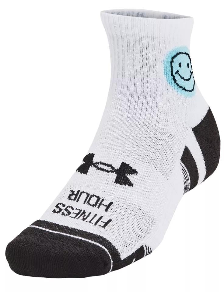 Under Armour  UA Perf Tech Nvlty 3pk Qtr Unisex Çorap 1382943