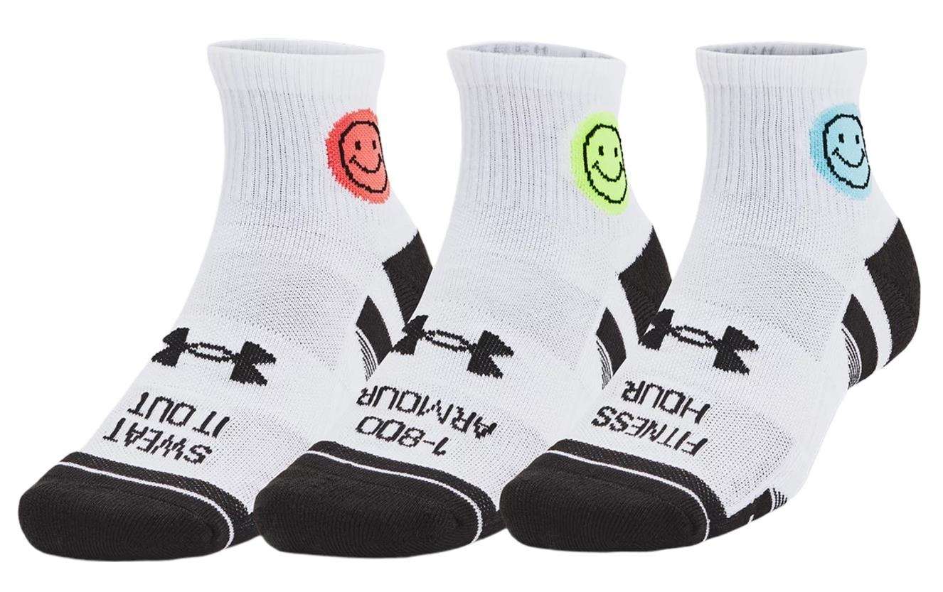 Under Armour  UA Perf Tech Nvlty 3pk Qtr Unisex Çorap 1382943