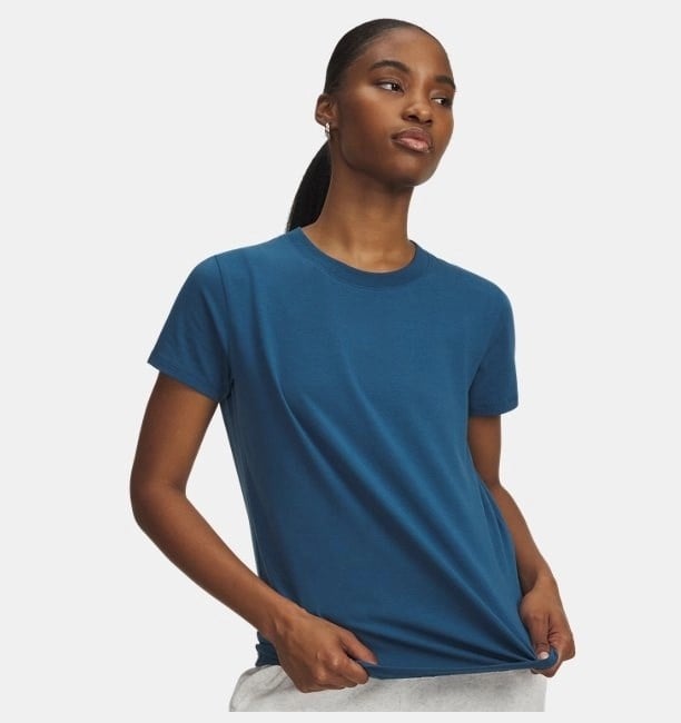 Under Armour Ua Rival Core Ss Kadın Tişört 1383648