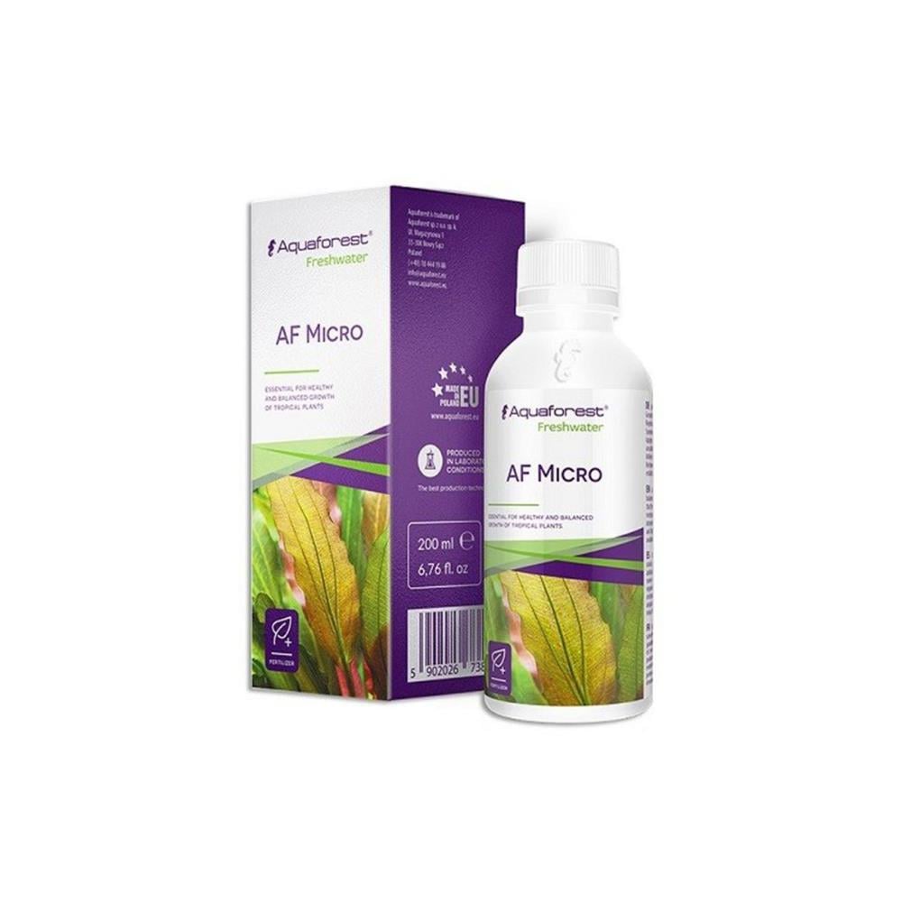  Aquaforest AF Micro 200 ml Akvaryum Bitki GübresiAquaforest