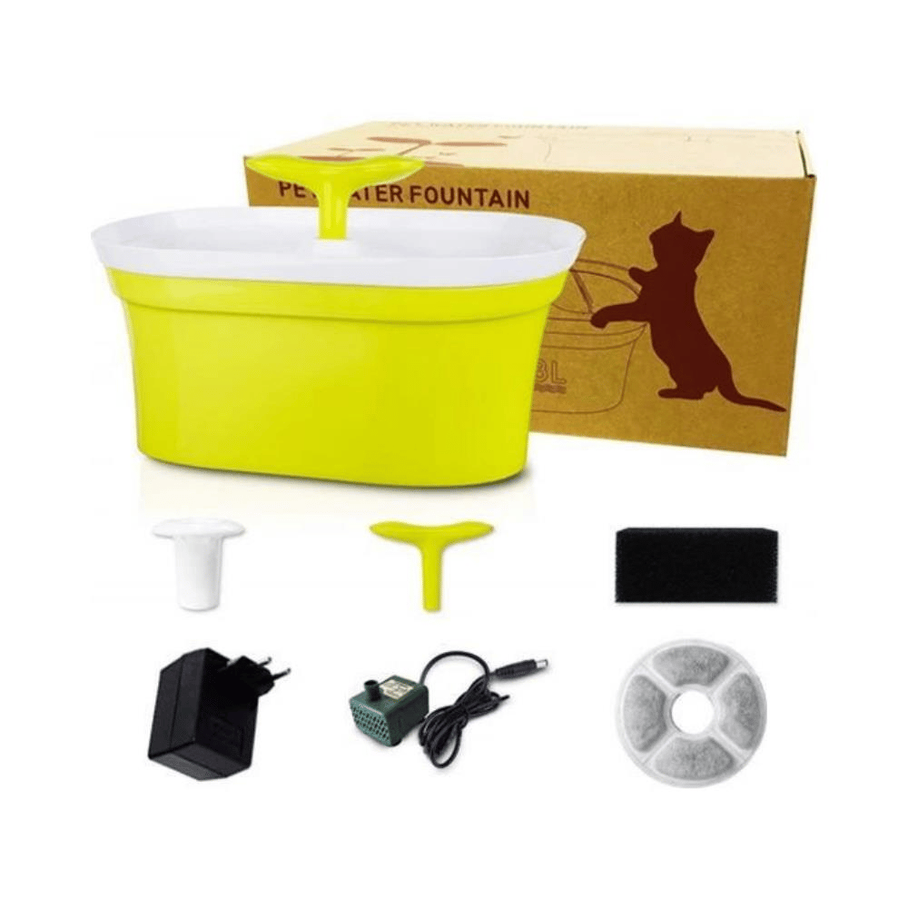 3 In 1 Çift Çıkışlı Kedi Köpek Suluğu 3 in1 