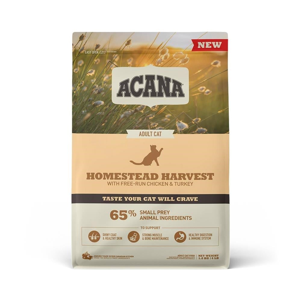 Acana Homestead Harvest Tavuklu Yetişkin Kuru Kedi Maması 1,8 kgAcana