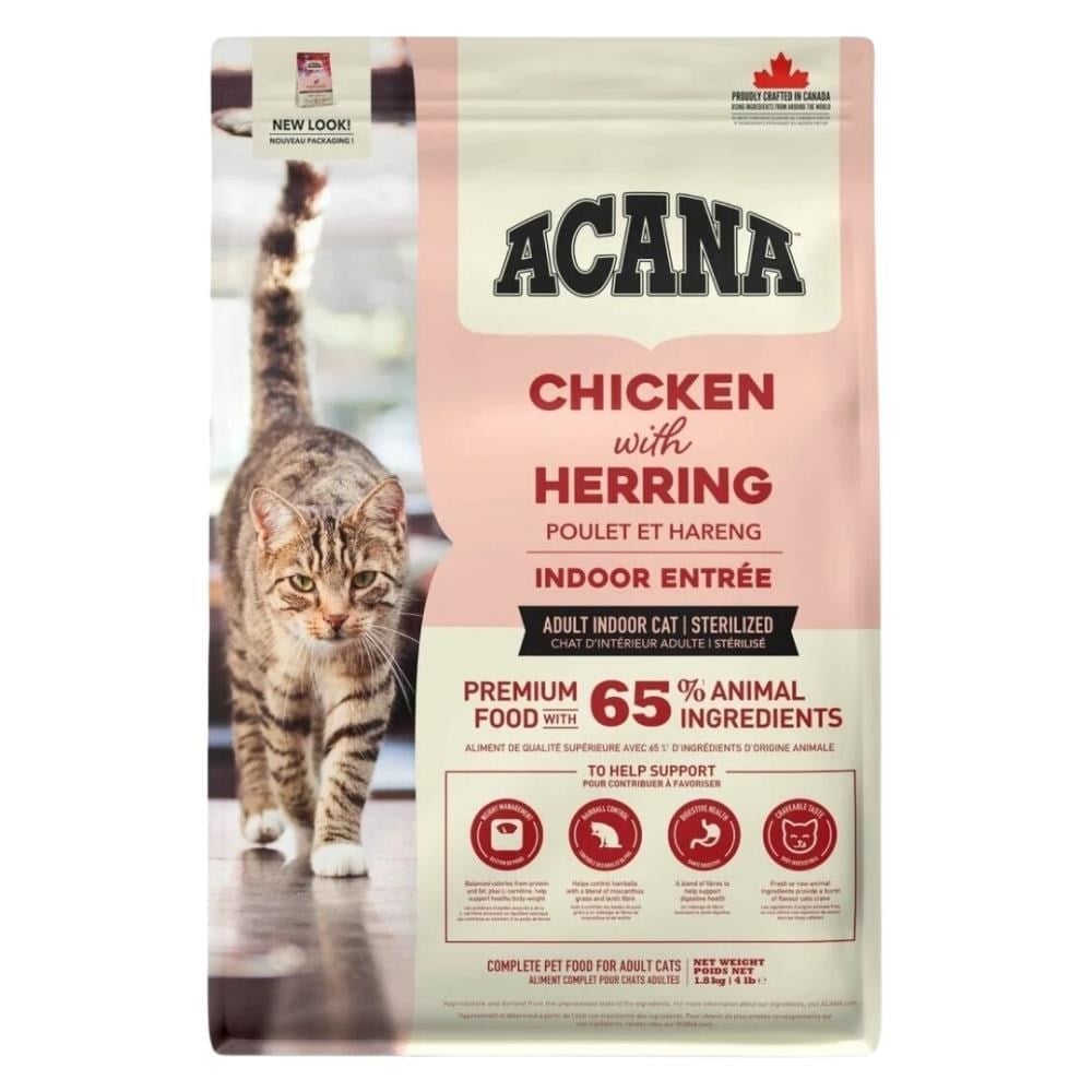 Acana Indoor Entree Sterilised Kısırlaştırılmış Kedi Maması 1,8 kgAcana