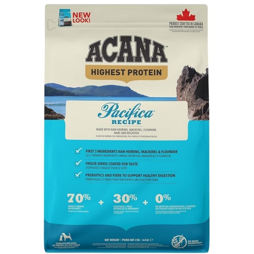 Acana Pacifica Balıklı Tahılsız Yetişkin Kuru Köpek Maması 2 kgAcana
