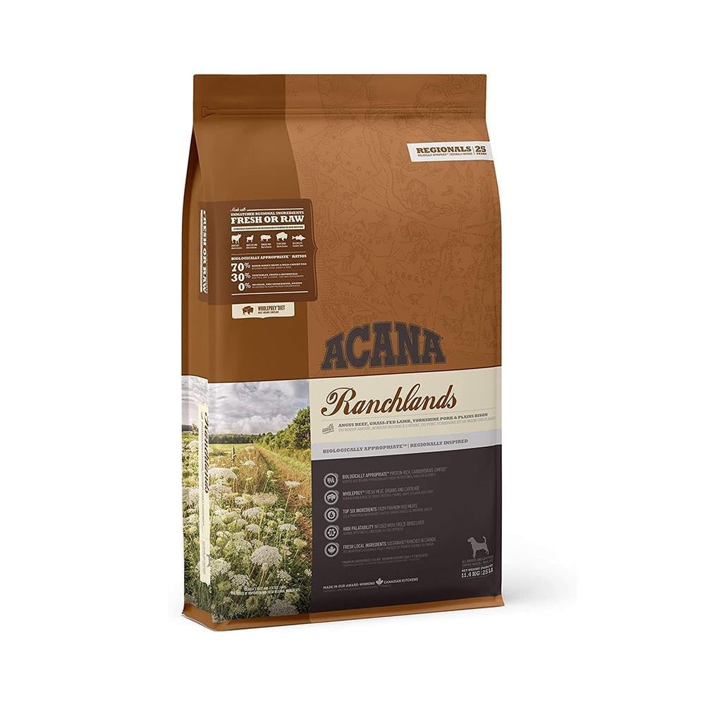 Acana Ranchlands Sığır Etli Tahılsız Kuru Köpek Maması 11,4 kgAcana