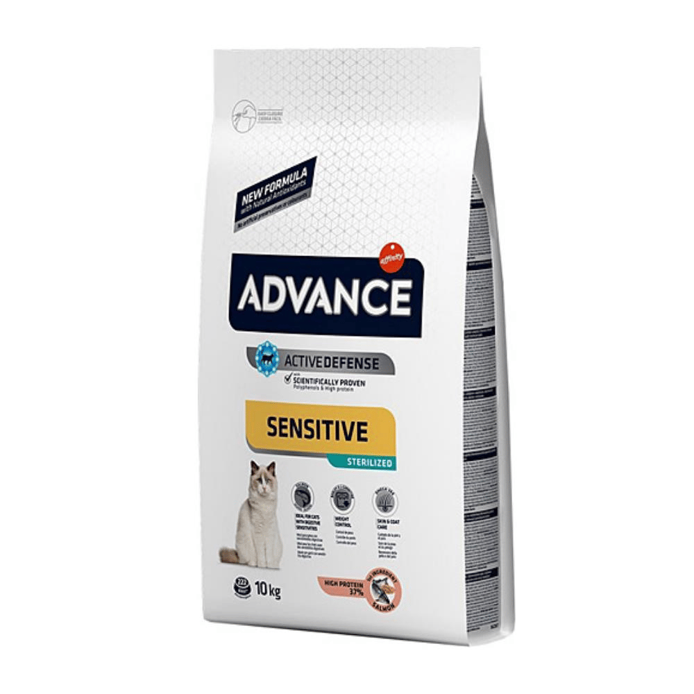 Advance Adult Somonlu Kısırlaştırılmış Yetişkin Kuru Kedi Maması 10 kgAdvance