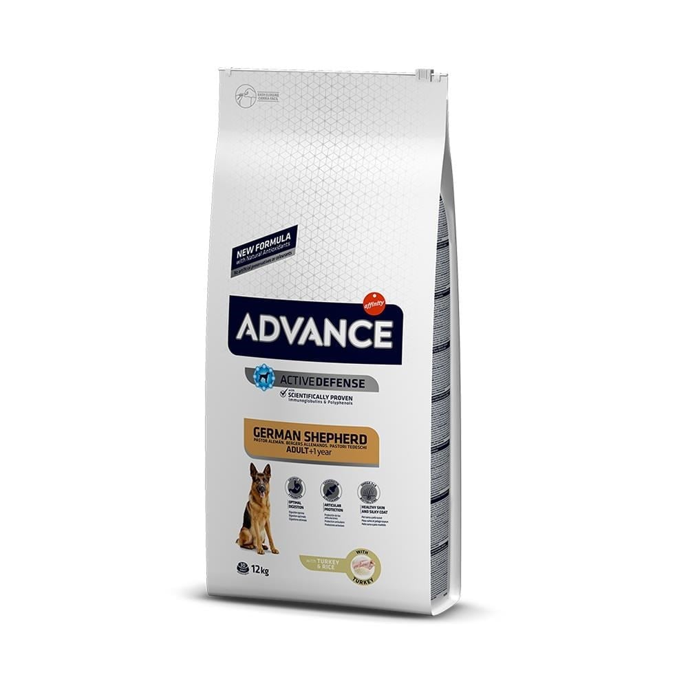 Advance Alman Kurdu Hindili Yetişkin Köpek Maması 12 kgAdvance