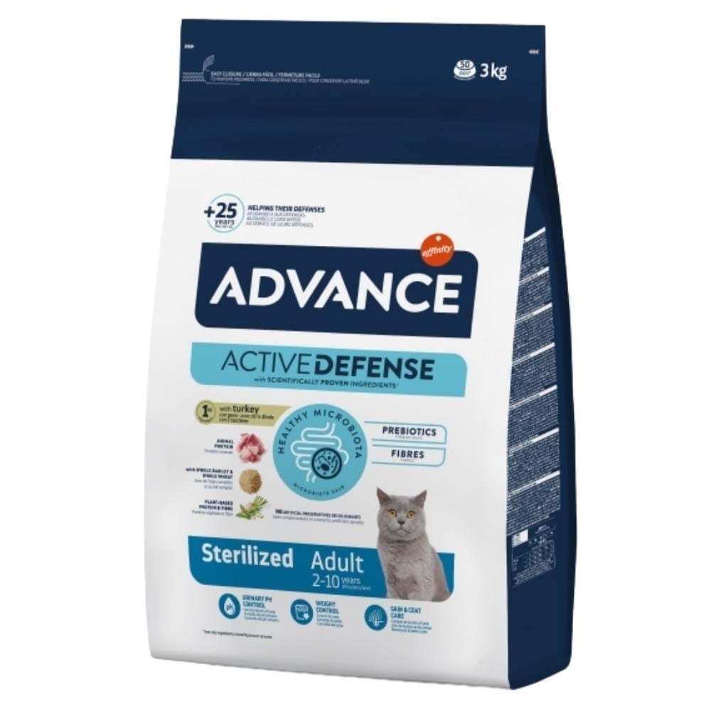 Advance Hindi Kısırlaştırılmış Yetişkin Kedi Maması 3 kgAdvance