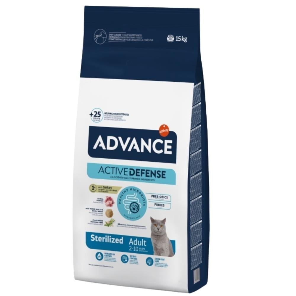 Advance Hindili Kısırlaştırılmış Yetişkin Kedi Maması 15 kgAdvance