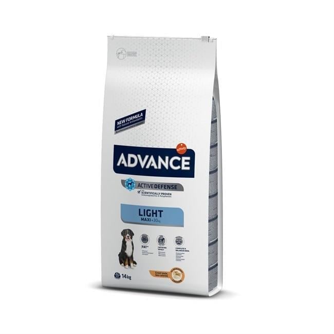 Advance Light Tavuk ve Pirinçli Kilolu Büyük Irk Yetişkin Köpek Maması 14 kgAdvance