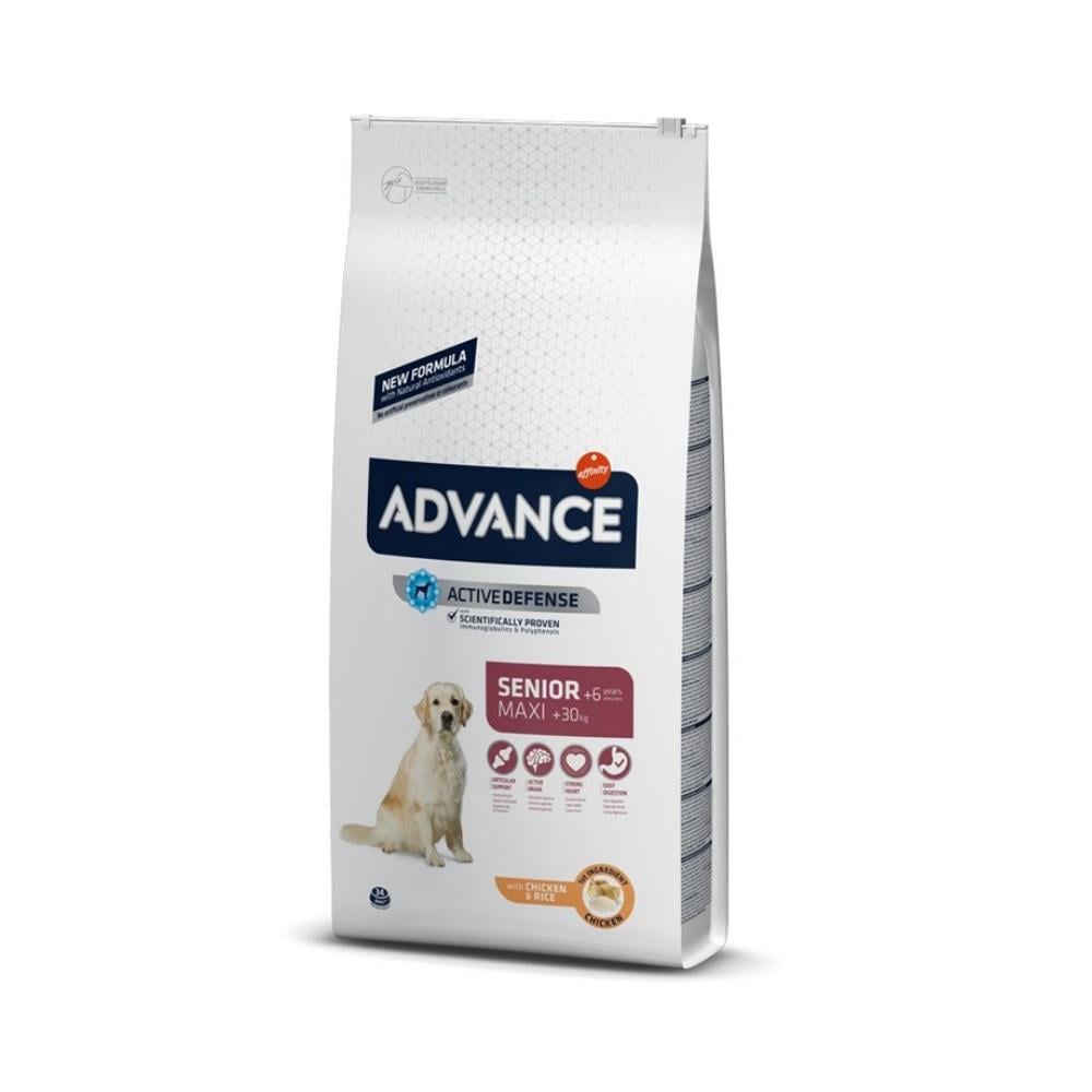 Advance Maxi Senior Tavuklu Büyük Irk Yaşlı Köpek Maması 14 kgAdvance