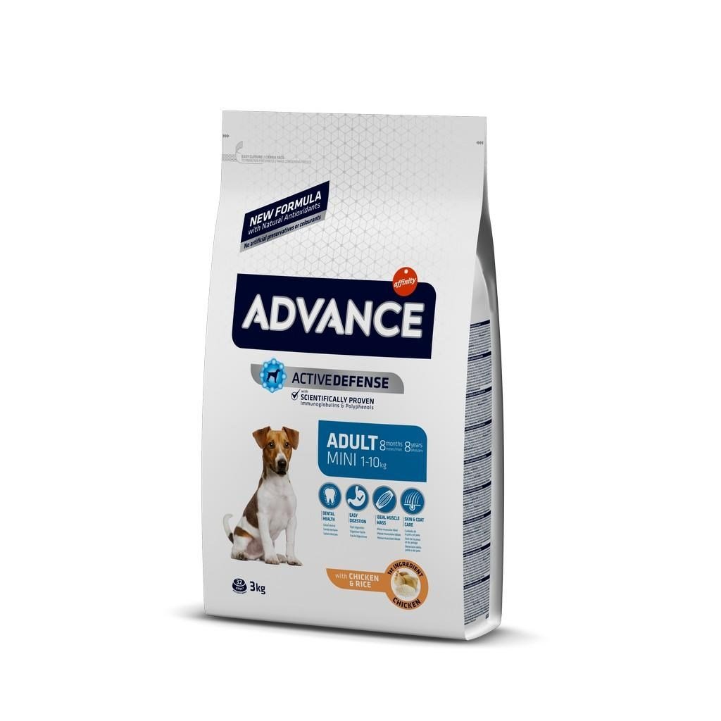 Advance Mini Adult Tavuklu Küçük Irk Yetişkin Köpek Maması 3 kgAdvance
