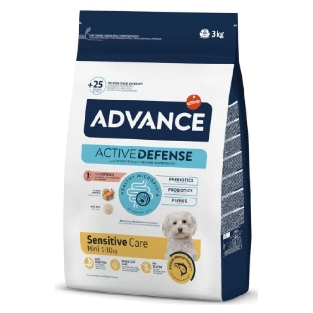 Advance Sensitive Somonlu Mini Yetişkin Kuru Köpek Maması 3 kgAdvance