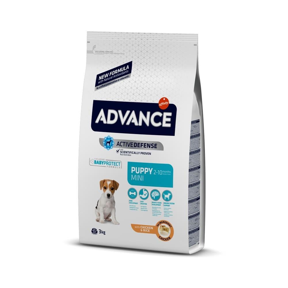 Advance Tavuklu Küçük Irk Yavru Köpek Maması 3 kgAdvance