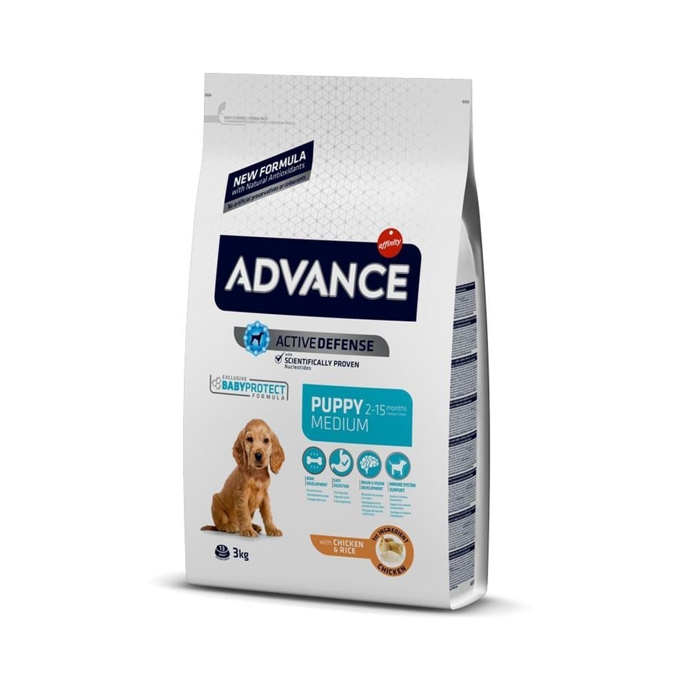 Advance Tavuklu Orta Irk Yavru Köpek Maması 3 kgAdvance