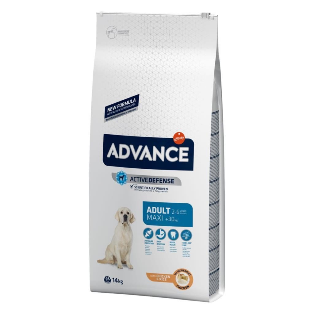 Advance Tavuklu ve Pirinçli Büyük Irk Yetişkin Köpek Maması 14 KgAdvance
