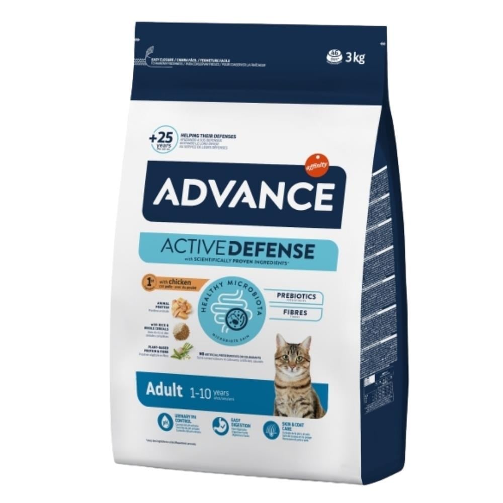 Advance Tavuklu ve Pirinçli Yetişkin Kedi Maması 3 kgAdvance