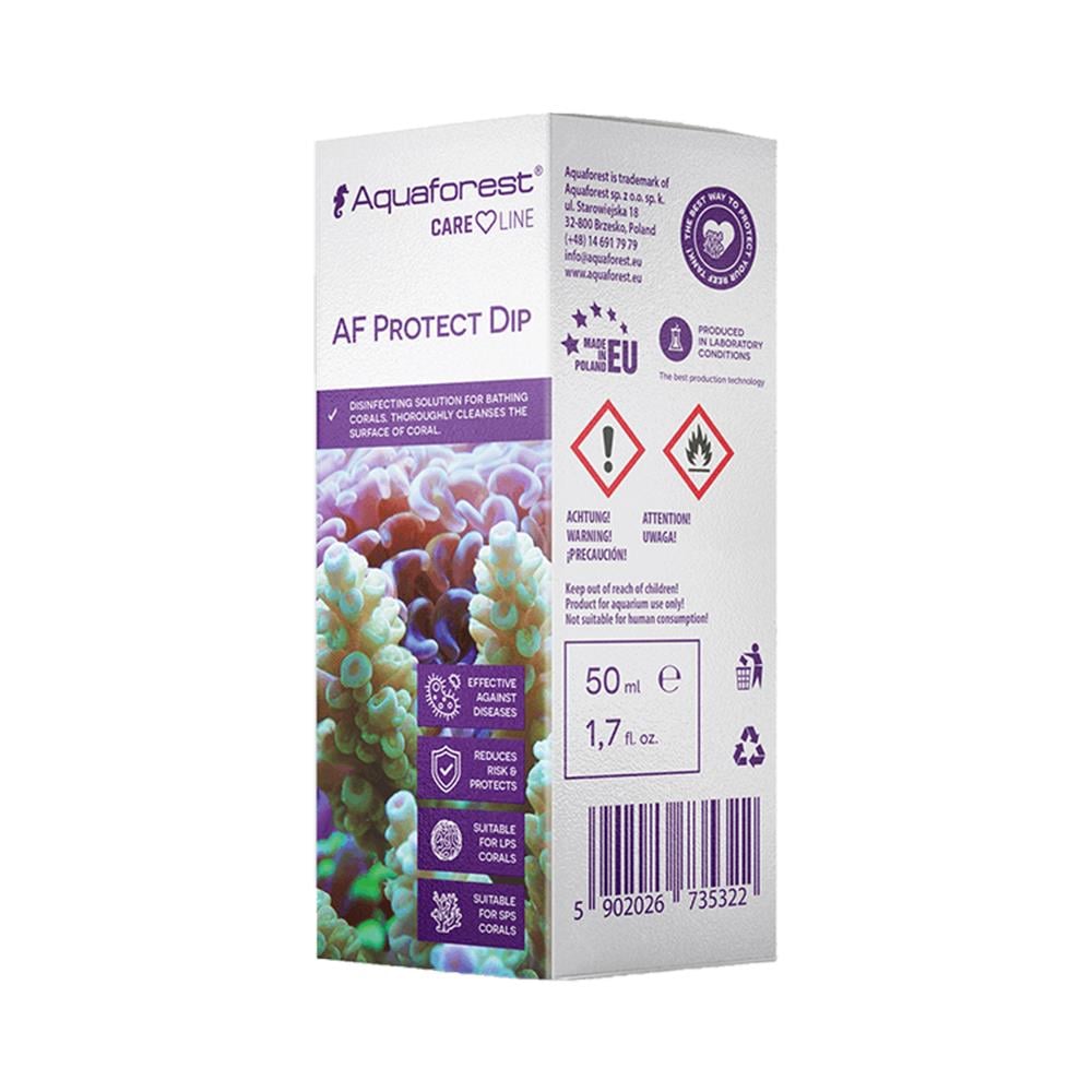 Aquaforest AF Protect Dip Mercan Dezenfektan Solüsyonu 50 mlAquaforest