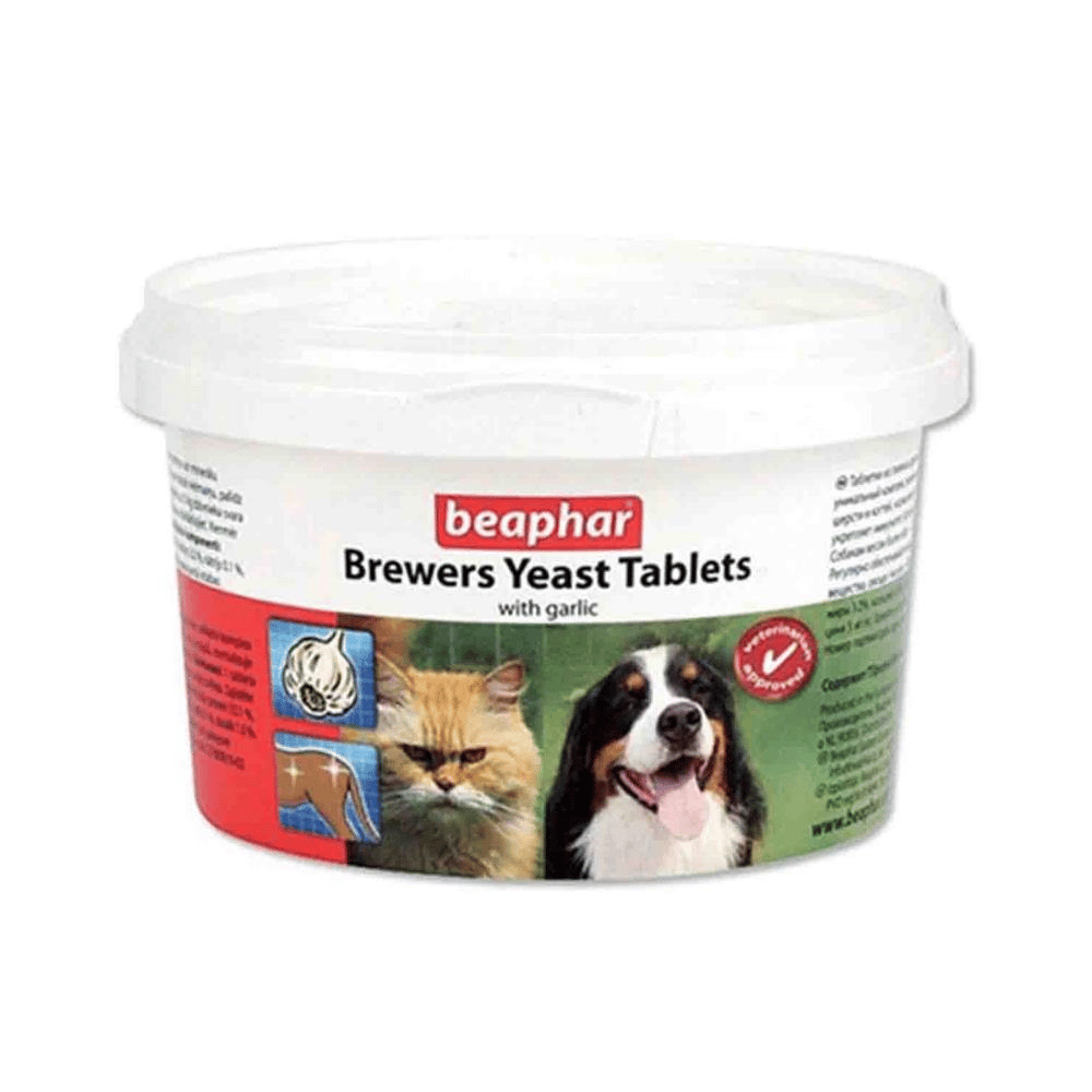 Beaphar Brewers Yeast Sarımsaklı Maya Tableti 250 TabletBeaphar
