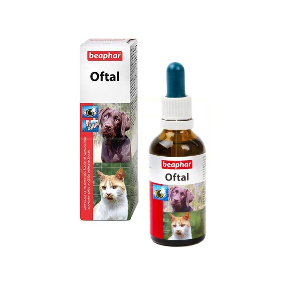 Beaphar Oftal Kedi ve Köpek Göz Temizleme Losyonu 50 mlBeaphar
