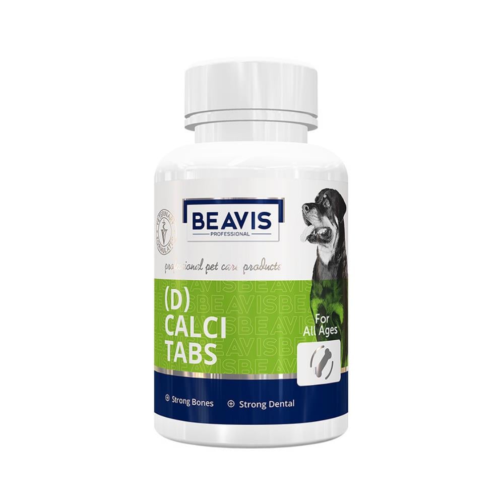 Beavis D3 Calci Tabs Dog Kalsiyum 126 gr 84 Tablet Beavis
