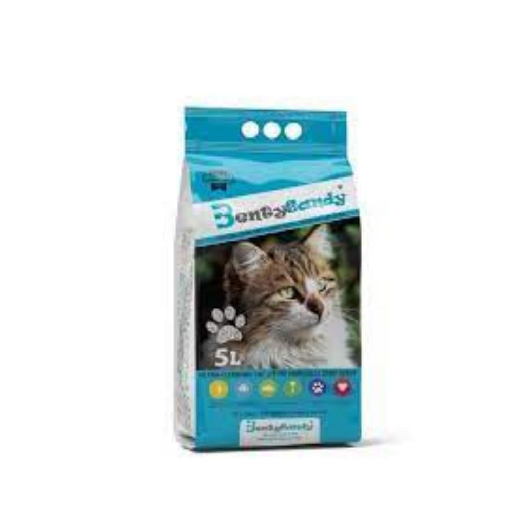 Bentysandy Marsilya Sabun Kokulu İnce Taneli Bentonit Kedi Kumu 5 ltBentysandy