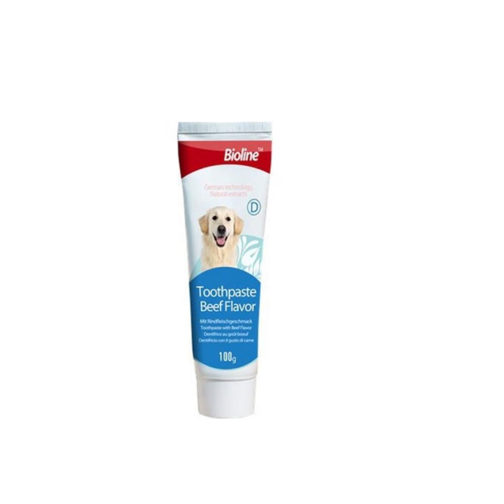 Bioline Biftek Aromalı Köpek Diş MacunuBIOLINE