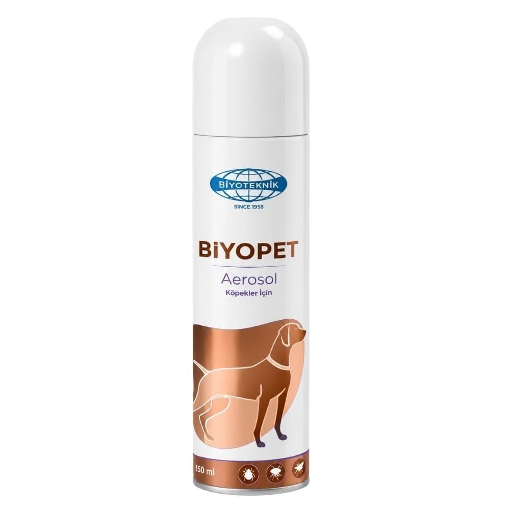 Biyoteknik Biyopet Aerosol Köpekler İçin Tüy Bakım Spreyi 150 mlBiyoteknik