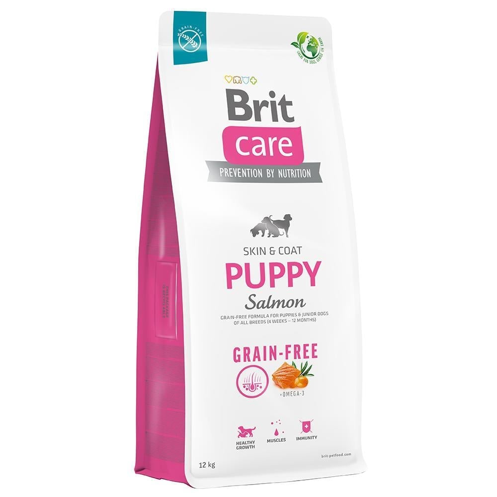 Brit Care Grain Free Puppy Tüm Irklar İçin Tahılsız Somonlu Yavru Köpek Maması 12 kgBrit Care