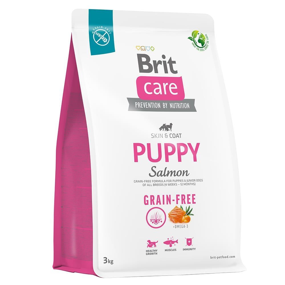 Brit Care Grain Free Puppy Tüm Irklar İçin Tahılsız Somonlu Yavru Köpek Maması 3 kgBrit Care