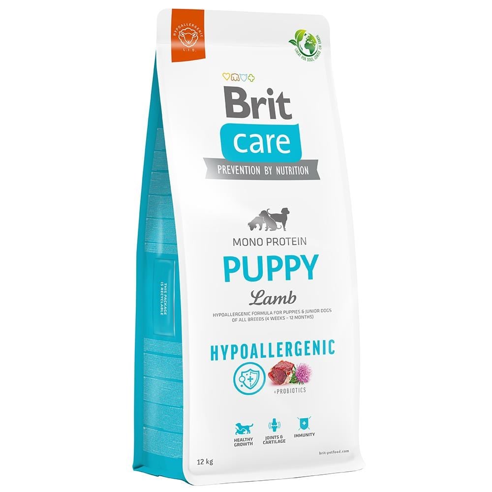 Brit Care Hypoallergenic Puppy Tüm Irklar İçin Kuzulu Yavru Köpek Maması 12 kgBrit Care