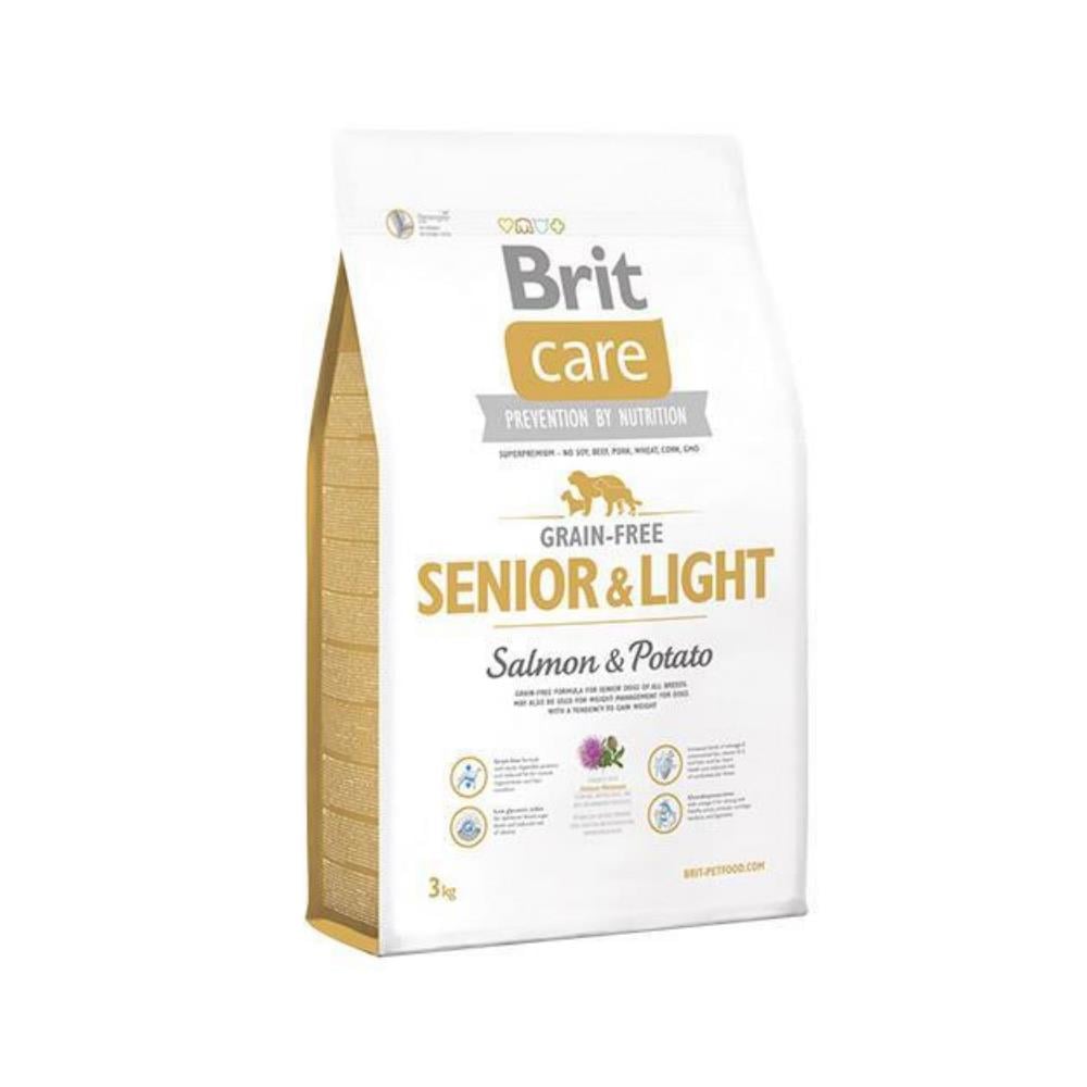 Brit Care Light Somonlu Patatesli Yaşlı Köpek Maması 3 kgBrit Care