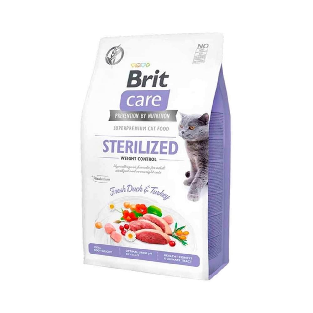 Brit Care Ördek ve Hindi Etli Kısır Kedi Maması 2 kgBrit Care