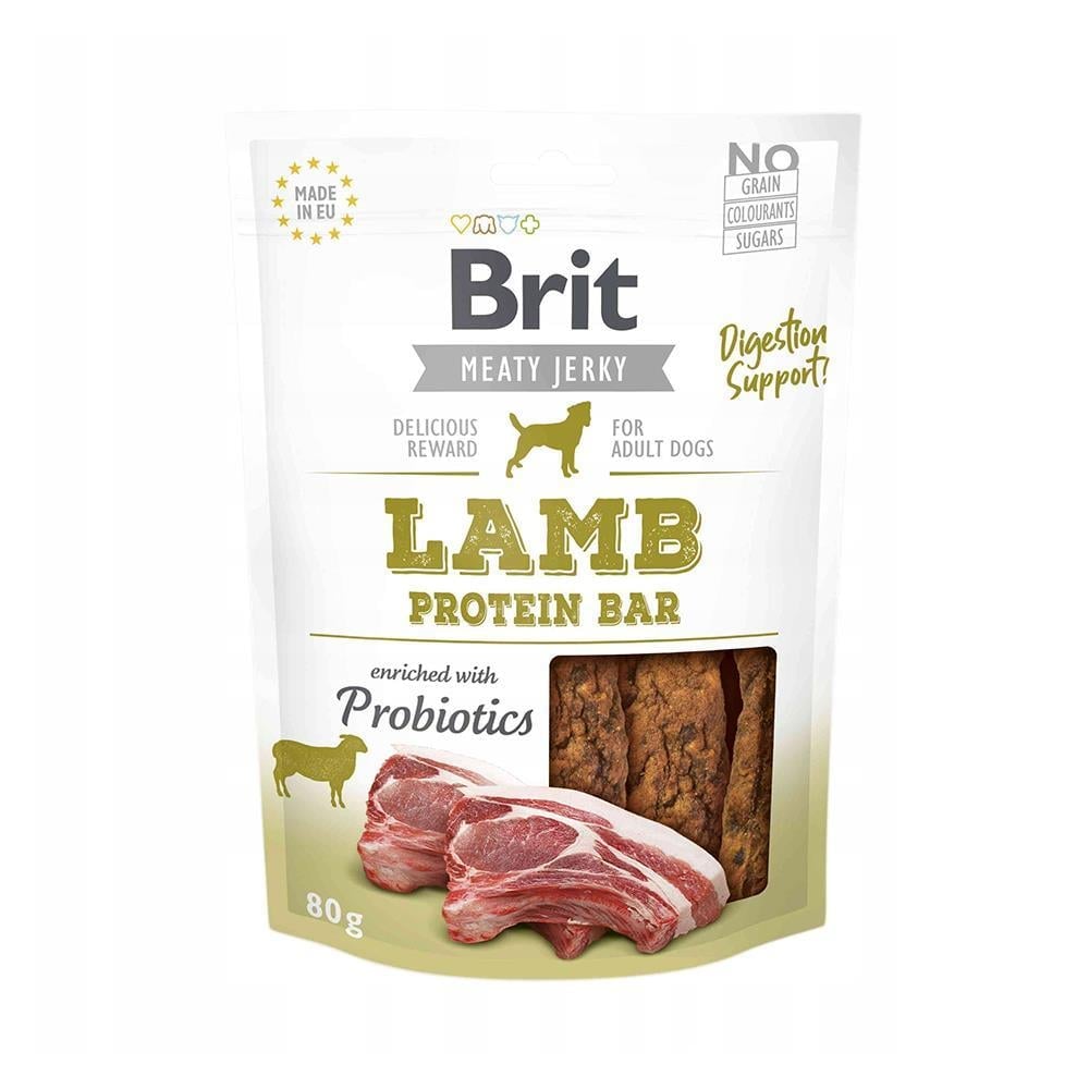 Brit Care Protein Bar Kuzulu Probiotik Katkılı Köpek Ödülü 80 grBrit Care