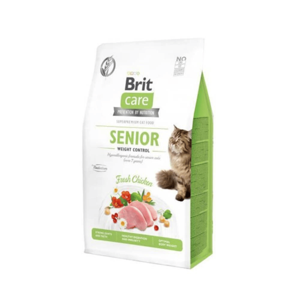Brit Care Senior Weight Tavuklu Yaşlı Kedi Maması 2 kgBrit Care