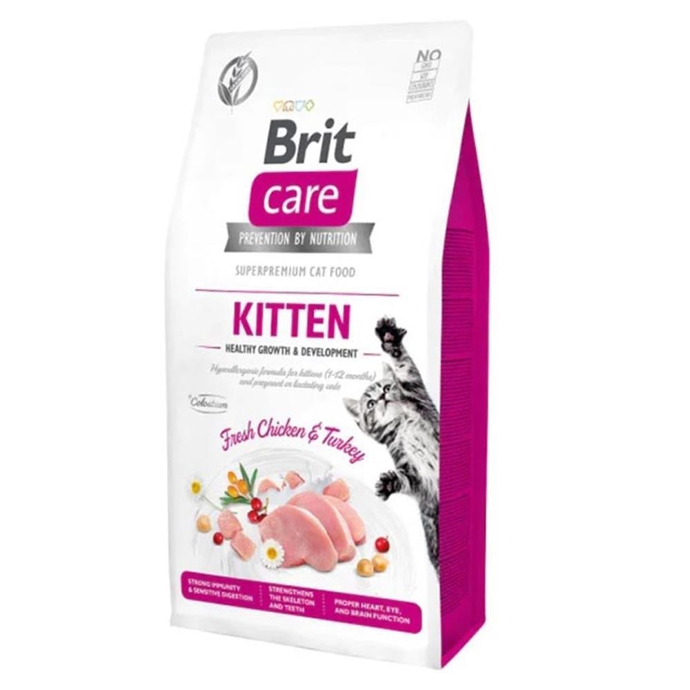 Brit Care Tavuklu ve Hindili Tahılsız Yavru Kedi Maması 7 kgBrit Care