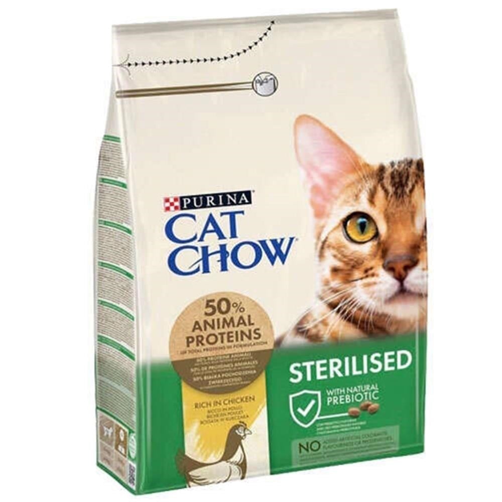 Cat Chow Tavuklu Kısırlaştırılmış Kedi Maması 3 kgCat Chow