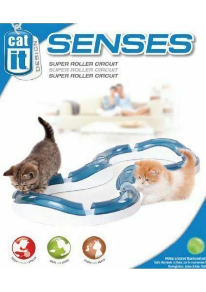 Catit Hagen Senses 8 Parçalı Işıklı Toplu Kedi Oyun ÇemberiCatit