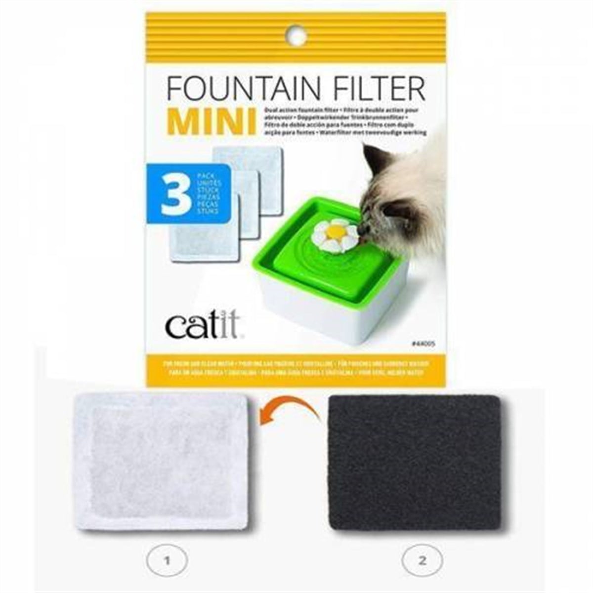Catit Kedi Suluğu Filtresi 3 Lü #43735WCatit
