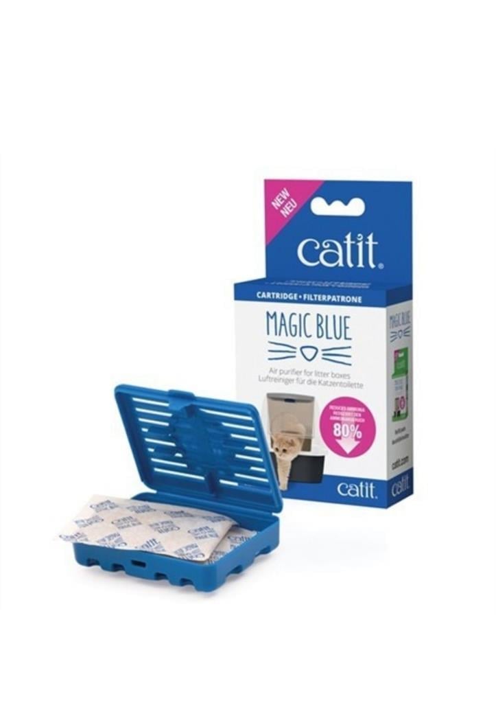 Catit Magic Blue Tuvalet Kabı Koku GidericiCatit