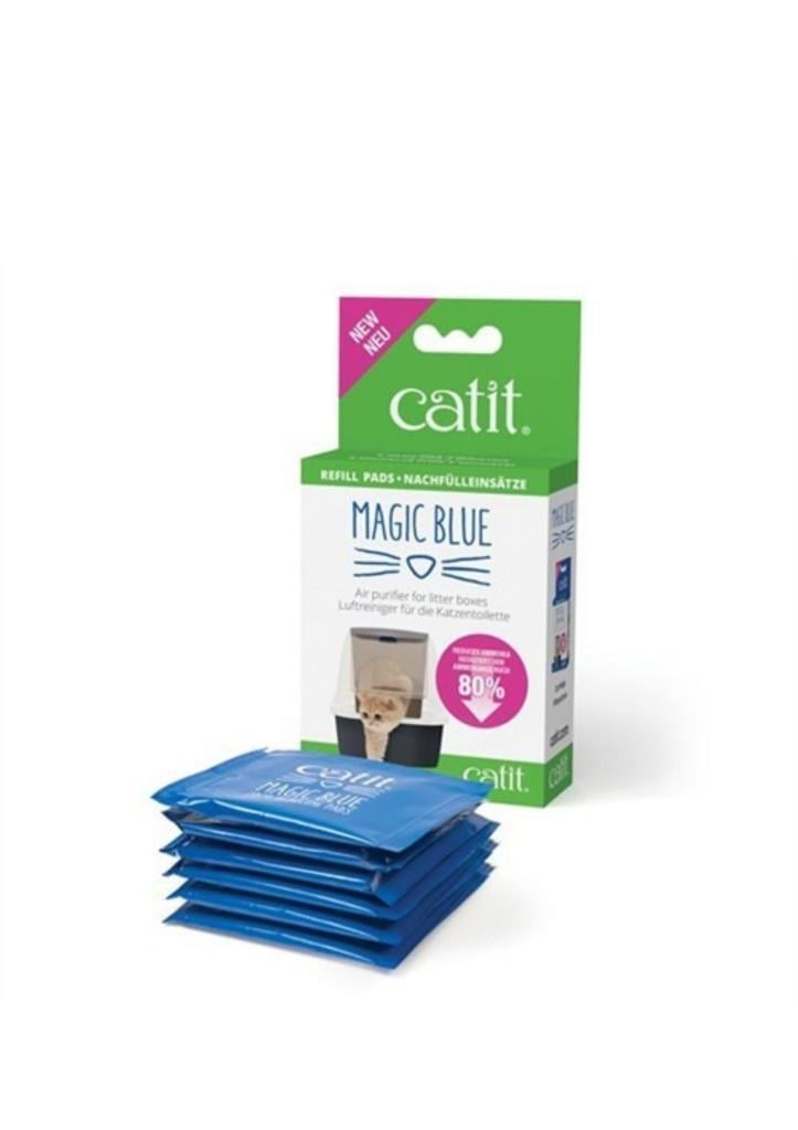 Catit Magic Blue Tuvalet Kabı Koku Giderici Yedek KartuşCatit