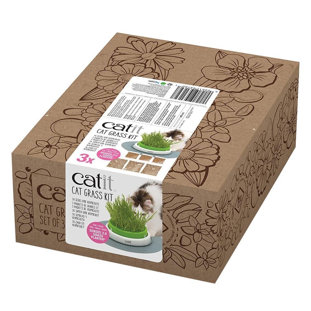 Catit Senses Grass Planter Kedi Çimi SetiCatit