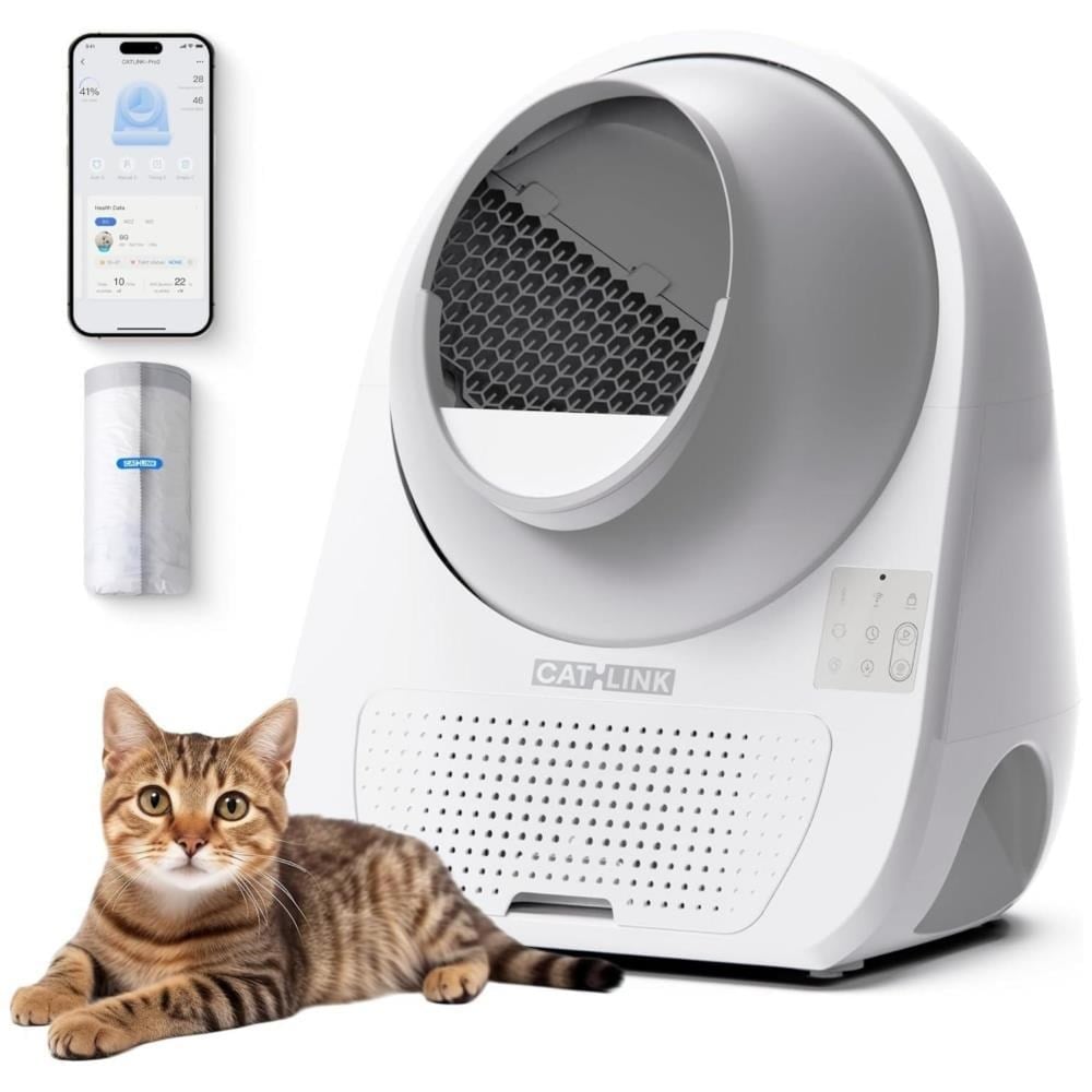 Catlink Scooper Yapay Zeka Destekli Otomatik Akıllı Kedi TuvaletiCatlink