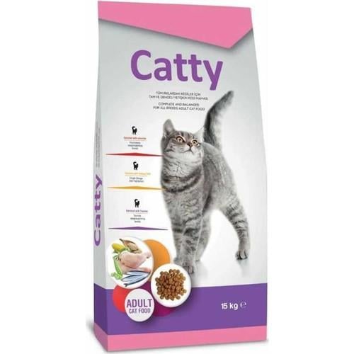 Catty Tavuklu Yetişkin Kedi Maması 15 kgCatty