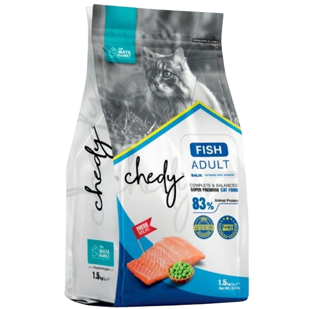 Chedy Balıklı Yetişkin Kedi Maması 1,5 kgChedy